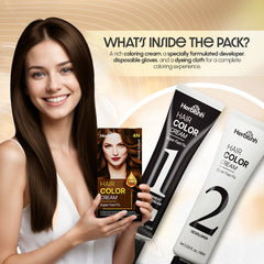 Herbishh Rapid Infusion Hair Color Cream super fast