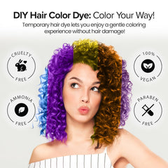 Herbishh Koloret Semi Permanent Hair Color Hair care.