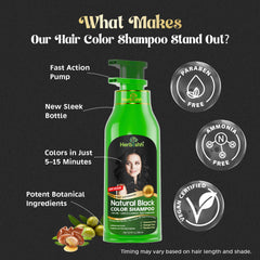 BUY 1 Bottle of 500ml  Color Shampoo- Herbishh