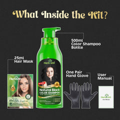 BUY 1 Bottle of 500ml  Color Shampoo- Herbishh