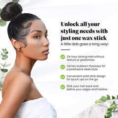Herbishh Hair Wax Stick For Women & Men Hair Beauty.