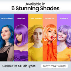 Herbishh Koloret Semi Permanent Hair Color Hair care.