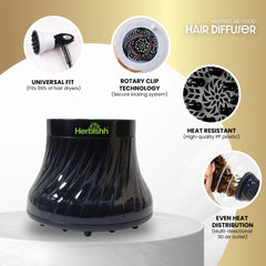 Herbishh Hair Dryer Diffuser Hair Accessories.