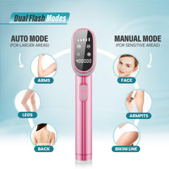 Herbishh IPL Laser Hair Removal Device- PINK