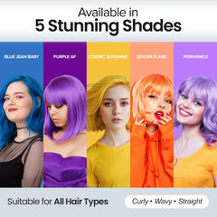 Herbishh Koloret Semi Permanent Hair Color - Cosmic Sunshine Hair care.
