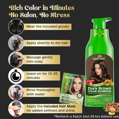 BUY 1 Bottle of 500ml  Color Shampoo- Herbishh