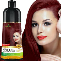 Hair Color Shampoo - Herbishh Hair Dye.