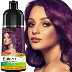 Hair Color Shampoo - Herbishh Hair Dye.