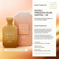 KAYALI Freedom Musk Santal 34 Eau de Parfum 100ml
