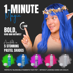 Koloret Temporary Hair Color Spray -Pastel Blue- Herbishh