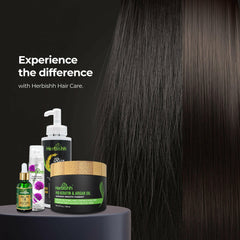 Rehab combo for overly treated hair - Herbishh Hair care.