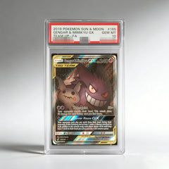 Gengar Mimikyu GX Custom Rating Card Set 1 or 2 Cards
