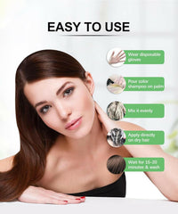 Buy 3 PPD Free Color Shampoos = Get 2 Free Hair Mask Hair Dye.