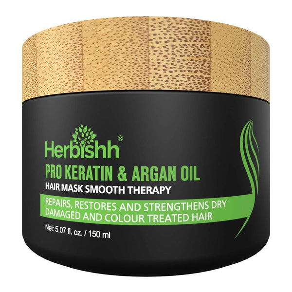 Pro Keratin Argan Hair Mask- Herbishh