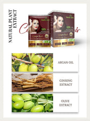 Color shampoo sachet natural plant extract