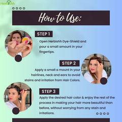 Hair Color Stain Protector – Dye Shield-Defender for Skin - Herbishh .
