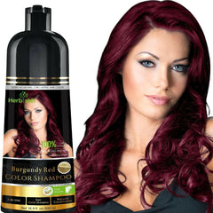 Hair Color Shampoo - Herbishh Hair Dye.
