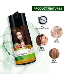 Buy 3 PPD Free Color Shampoos = Get 2 Free Hair Mask Hair Dye.