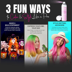 Koloret Temporary Hair Color Spray Pastel Pink- Herbishh