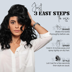 Koloret Quick Root Touch Up Hair Color Spray Black-Herbishh