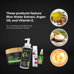 Rehab combo for overly treated hair - Herbishh Hair care.