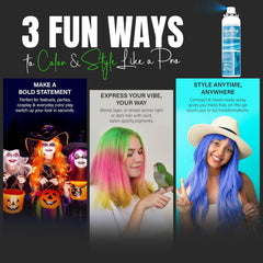 Koloret Temporary Hair Color Spray -Pastel Blue- Herbishh