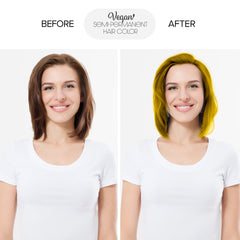 Herbishh Koloret Semi Permanent Hair Color - Cosmic Sunshine Hair care.