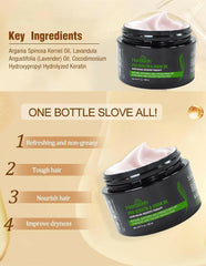 Pro Keratin Argan Hair Mask 150gm- Herbishh Cream.
