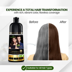 Chestnut Brown Hair Color Shampoo-200ml Hair Dye.