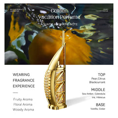 MORAKOT Golden Vacation Unisex Perfume 75ml EDT