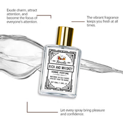 ROXELIS Rich And Whiskey Homme Perfume EDT 50ml