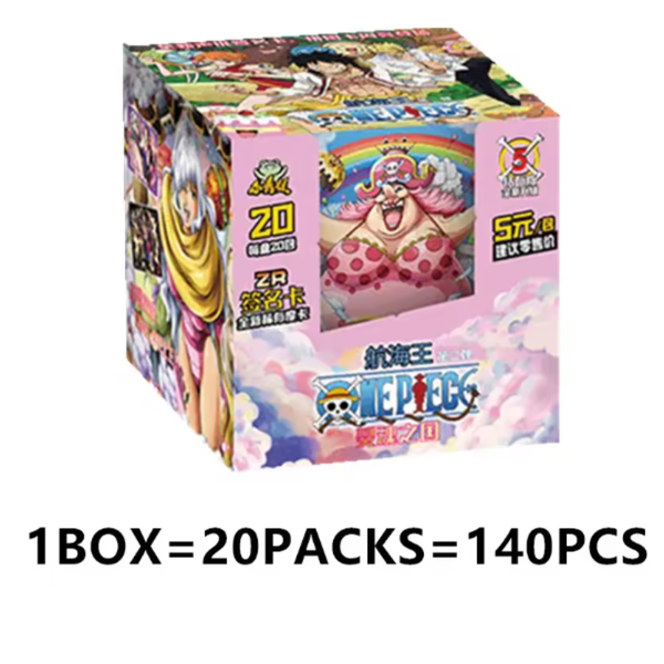 Bandai One Piece TCG Booster Box 20 Packs 140 PCS Card Game Set
