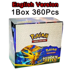 Pokemon TCG Hidden Fates Booster Box 360 Pcs English Edition Game Set