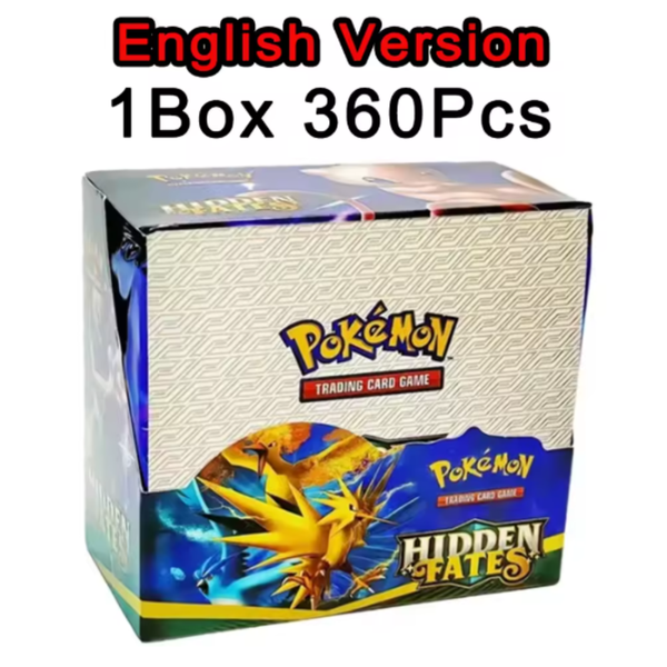 Pokemon TCG Hidden Fates Booster Box 360 Pcs English Edition Game Set