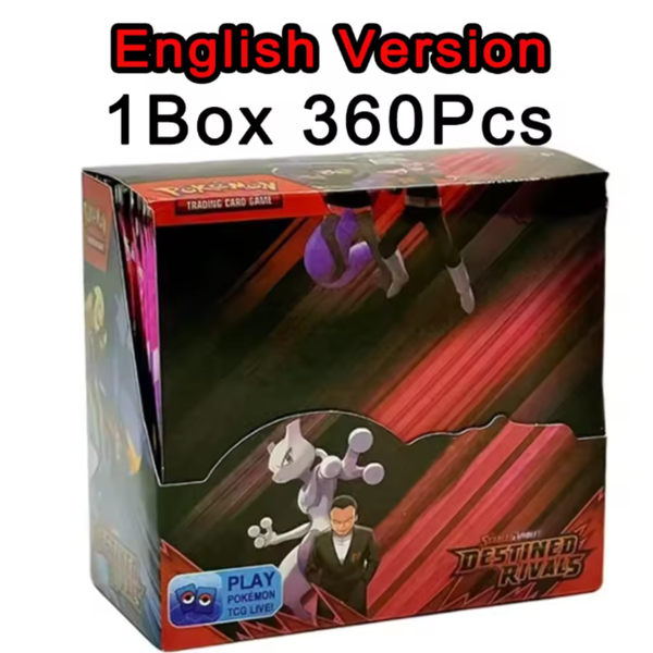 Destined Rivals TCG Booster Box 360 Pcs English Edition Game Set