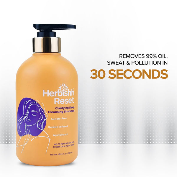 Clarifying Deep Cleansing Shampoo - Herbishh