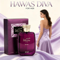 Rasasi Hawas Diva for Her Eau de Parfum 100ml