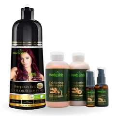 AS - Color Shampoo & Hair Volumizing Kit - HERBISHH Hair Dye.