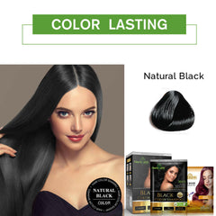 Travel size Color Shampoo Sachets - Herbishh Hair Dye.