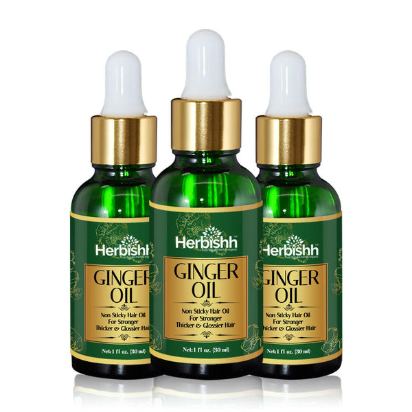 Pack of 3  Exotic Ginger Oil - Herbishh