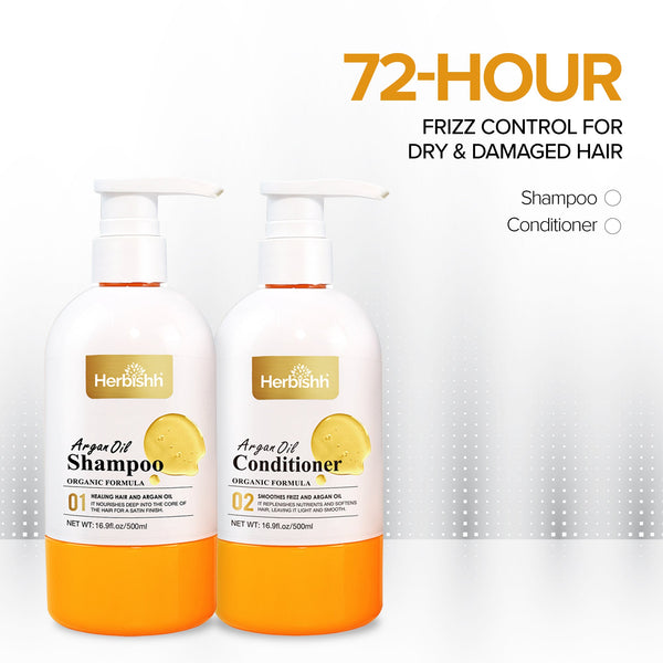 Herbishh Argan Oil Shampoo & Conditioner
