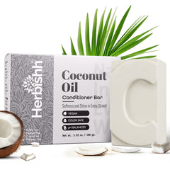 Coconut Oil Conditioner Bar - Herbishh