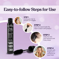 Herbishh Just Curls Flyaway Hair Stick Hair care.