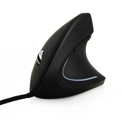 Ergonomic Vertical Wired Optical Mouse 3200 DPI USB Black