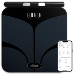 Bundle - Bisonbody Body Scale 29 Body Metrics Measurement + Smart Body Tape Measure