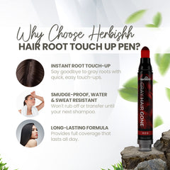 Red Hair Root Touch-up Pen Hair Dye.