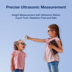 Bundle - Bisonbody Body Scale 22 Body Metrics Measurement + Smart Digital Height Ruler