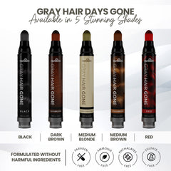 Hair Root Touch-up Pen for Instant Gray Coverage Hair Dye.