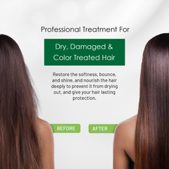 Pro Keratin Argan Hair Mask 800ml - Herbishh Cream.