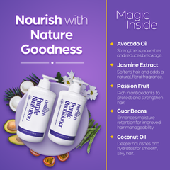 Herbishh Purple Shampoo & Conditioner Set 
